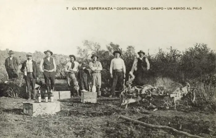 Framed Print : Chile - Agricultural Labourers Camp Framed Print : Chile - Agricultural Labourers Camp