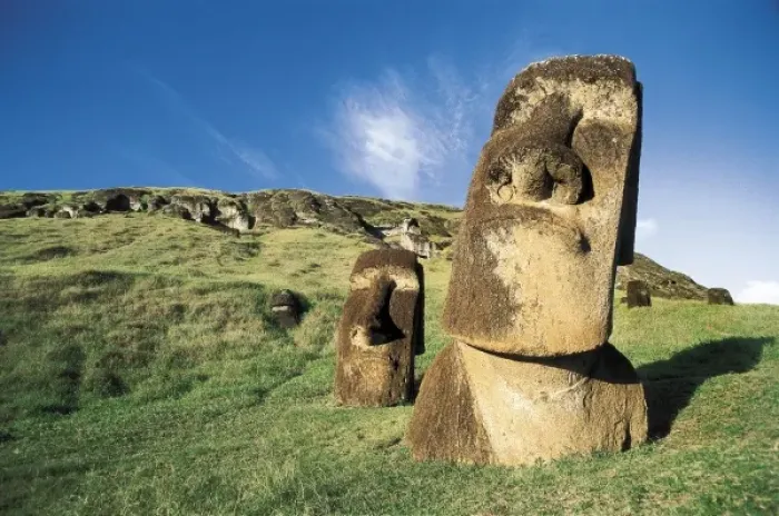 Framed Print : CHILE. VALPARAISO. Rano Raraku. Easter Island Framed Print : CHILE. VALPARAISO. Rano Raraku. Easter Island