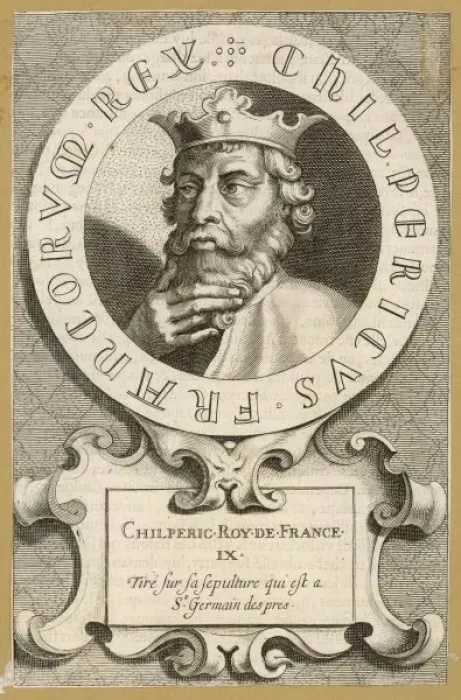 Framed Print : Chilperic I Framed Print : Chilperic I