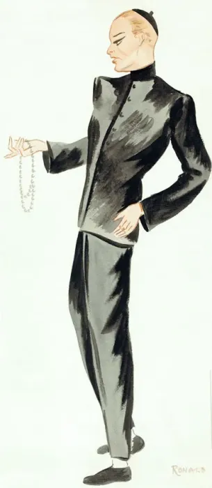 Framed Print : China Boy - Murrays Cabaret Club costume design Framed Print : China Boy - Murrays Cabaret Club costume design