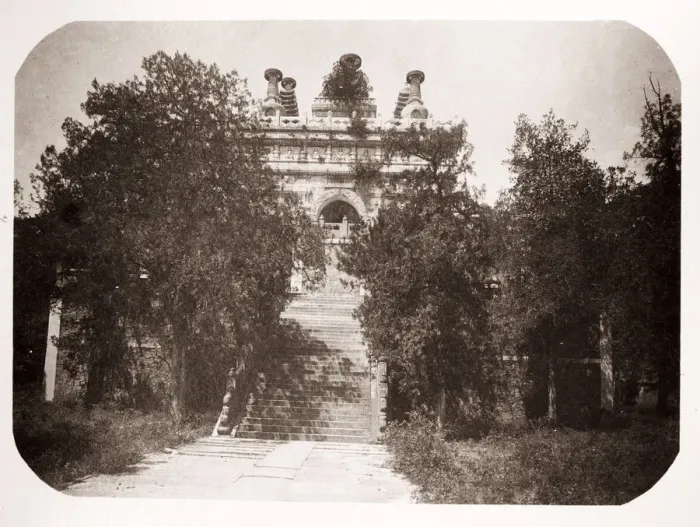 Framed Print : China c. 1880s - Chinese architecture Framed Print : China c. 1880s - Chinese architecture