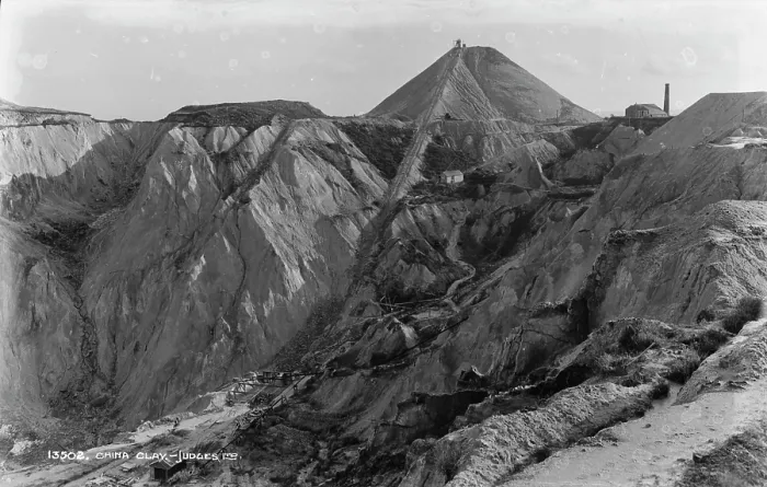 Framed Print : China Clay Mine Framed Print : China Clay Mine
