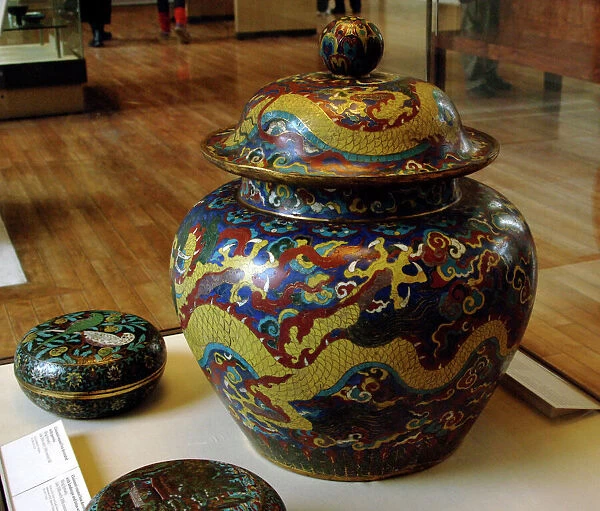 China. Cloisonne Jar. Ming dynasty, Xuande period (1426-35 A