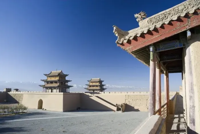 Framed Print : CHINA. Jiayuguan. The Silk Road. Gobi Desert Framed Print : CHINA. Jiayuguan. The Silk Road. Gobi Desert