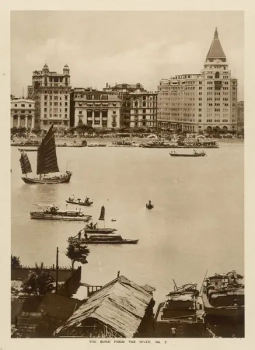 Framed Print : China / Shanghai Bund 1926 Framed Print : China / Shanghai Bund 1926