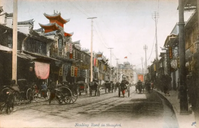 Framed Print : China - Shanghai - Nanjing Road - General View Framed Print : China - Shanghai - Nanjing Road - General View