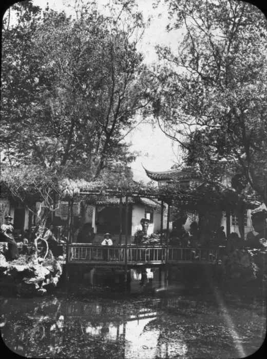 Framed Print : China - Tsang-Lang Gardens Framed Print : China - Tsang-Lang Gardens
