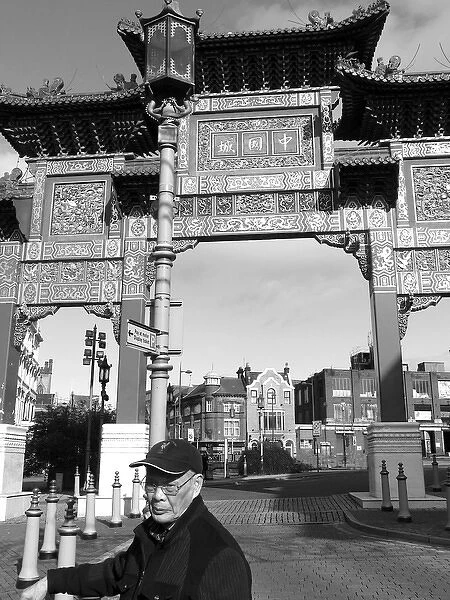 Chinatown in Liverpool, England