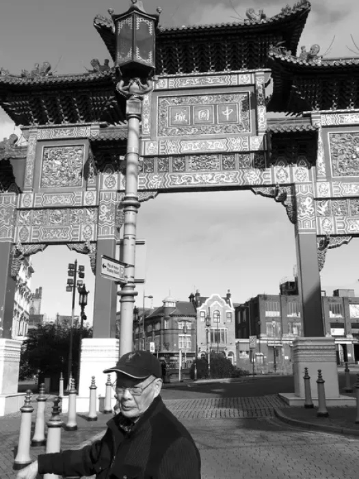 Framed Print : Chinatown in Liverpool, England Framed Print : Chinatown in Liverpool, England