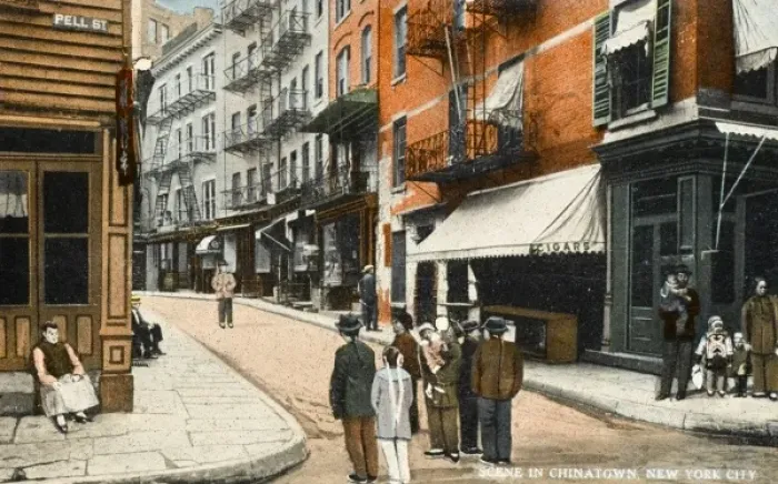 Framed Print : Chinatown, New York Framed Print : Chinatown, New York