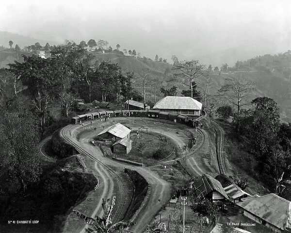 Chinbatti Loop, Darjeeling Railway, India