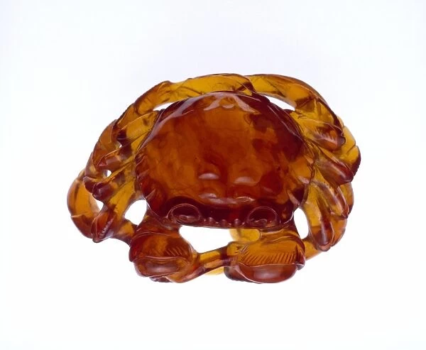 Chinese amber carving