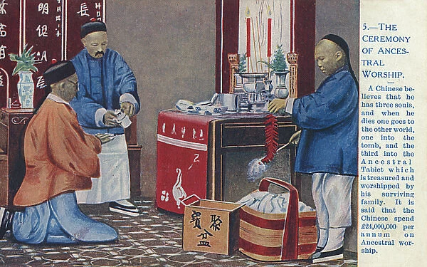 Chinese Ancestor Worship - Ancestral Tablet