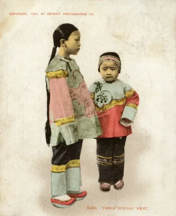 Framed Print : Chinese Children - San Francisco Framed Print : Chinese Children - San Francisco