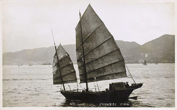 Chinese junk Date: 1930s