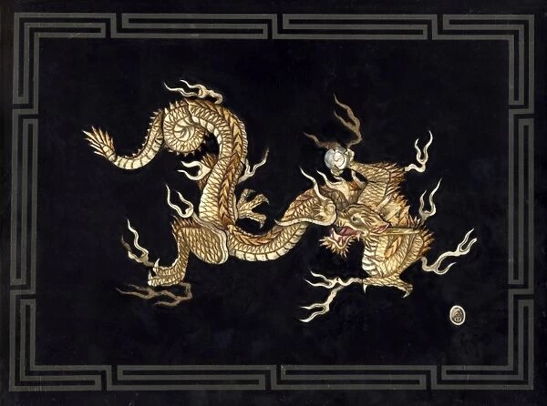 Chinese lacquer album