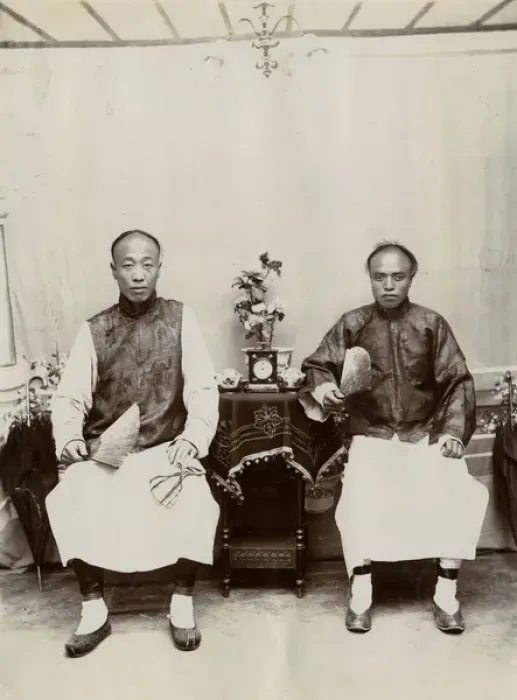 Framed Print : Two Chinese men Framed Print : Two Chinese men
