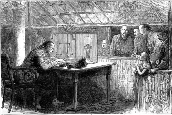 Framed Print : Chinese opium trader Framed Print : Chinese opium trader
