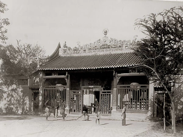 Chinese pagoda, Pnom Penh, Cambodia