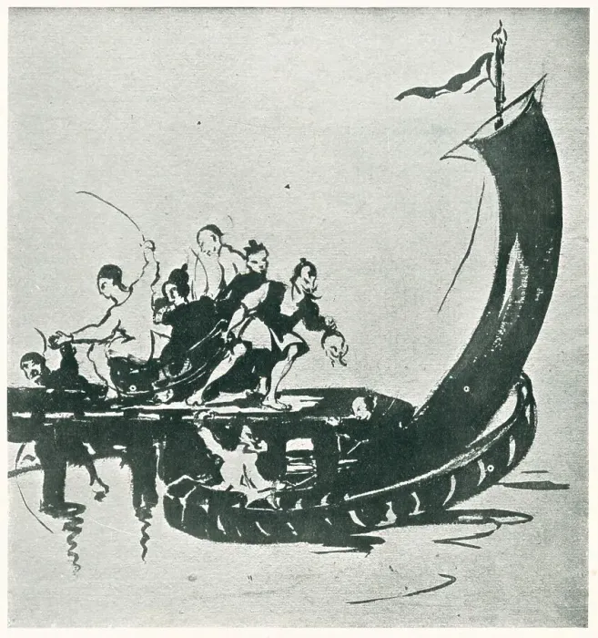 Framed Print : Chinese Pirates Framed Print : Chinese Pirates