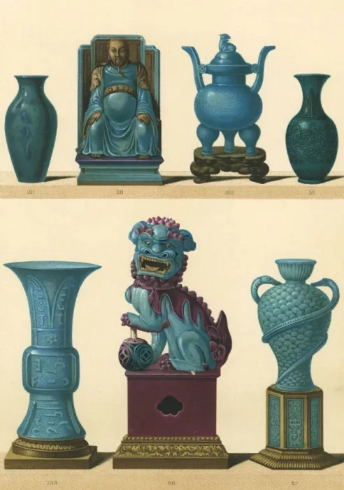 Framed Print : Chinese Porcelain - 4 Framed Print : Chinese Porcelain - 4