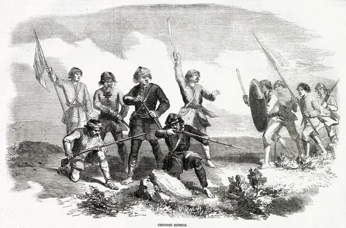 Framed Print : CHINESE REBELS 1857 Framed Print : CHINESE REBELS 1857