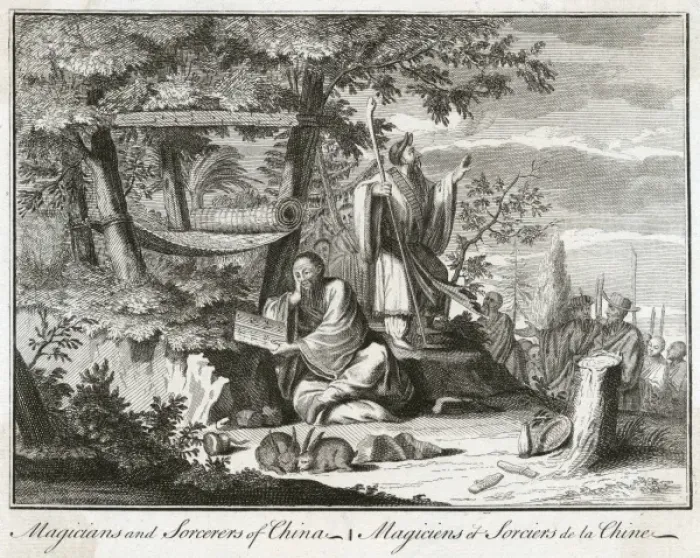 Framed Print : Chinese Sorcerers Framed Print : Chinese Sorcerers