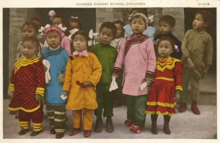 Framed Print : Chinese Sunday School Children - San Francisco Framed Print : Chinese Sunday School Children - San Francisco