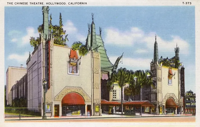 Framed Print : Chinese Theatre, Hollywood, Los Angeles, California, USA Framed Print : Chinese Theatre, Hollywood, Los Angeles, California, USA