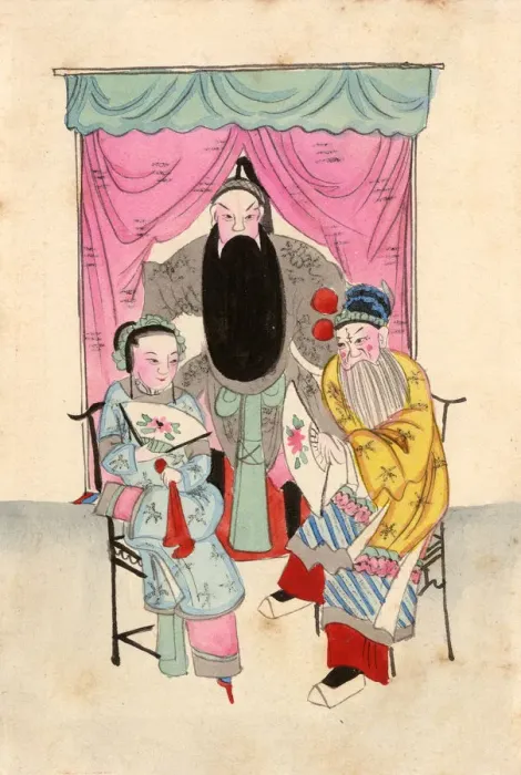 Framed Print : Chinese Theatrical Troupe Framed Print : Chinese Theatrical Troupe