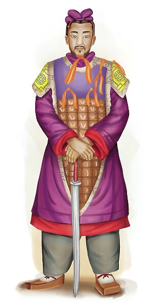 Chinese warrior, terracotta warrior