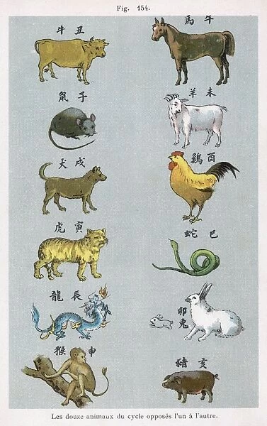 Chinese Zodiacal Pairs