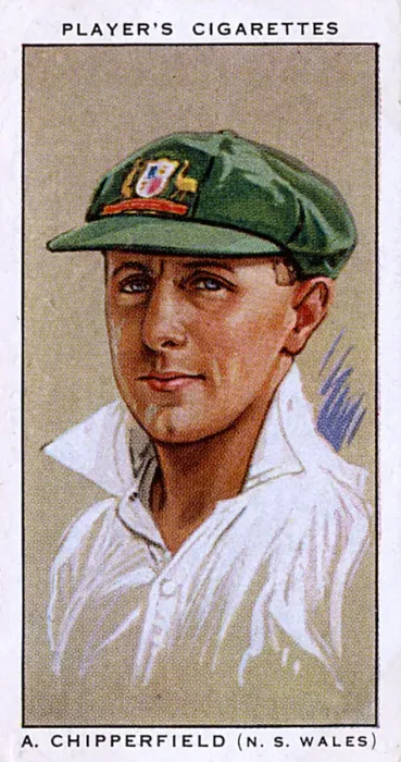 Framed Print : A Chipperfield, Australian cricketer, New South Wales