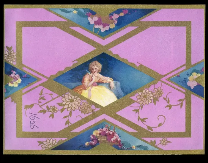Framed Print : Chocolate box design, lady in yellow dress Framed Print : Chocolate box design, lady in yellow dress