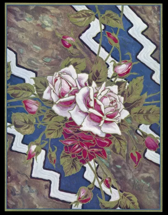 Framed Print : Chocolate box design, pink roses and buds Framed Print : Chocolate box design, pink roses and buds