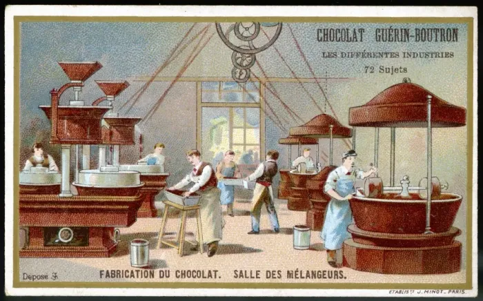 Framed Print : Chocolate Manufacture Framed Print : Chocolate Manufacture
