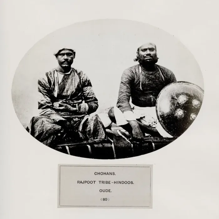 Framed Print : Chohans, Rajpoot tribe Hindoos. Oude Framed Print : Chohans, Rajpoot tribe Hindoos. Oude