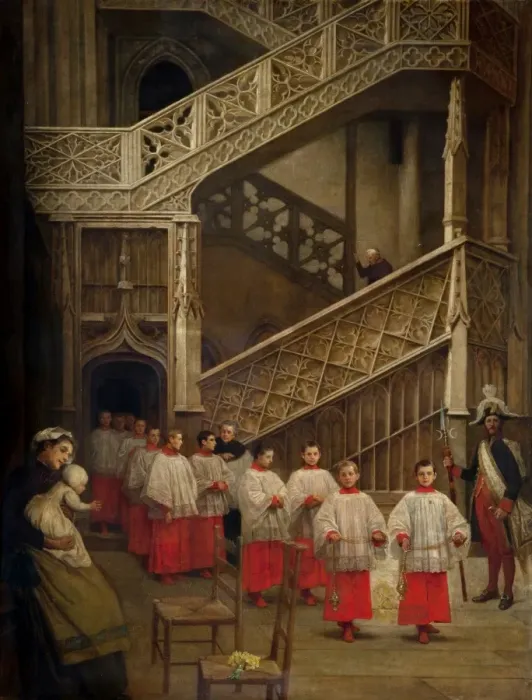 Framed Print : Choir Boys Framed Print : Choir Boys