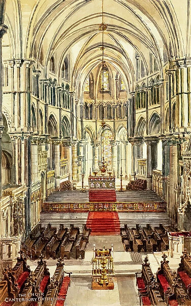 The Choir, Canterbury Cathedral, Kent