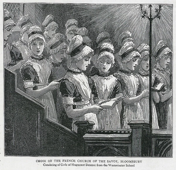 Choir of the French Church, Savoy, Bloomsbury