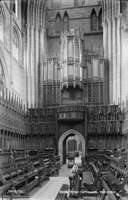 Framed Print : The Choir of Ripon Cathedral Framed Print : The Choir of Ripon Cathedral