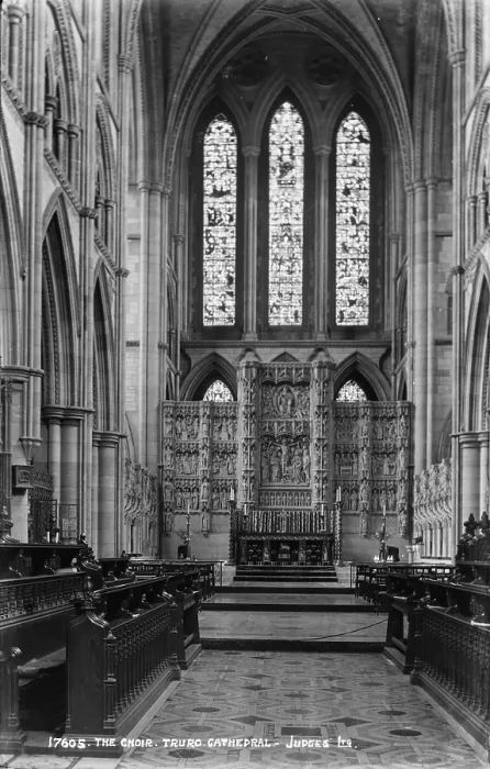 Framed Print : The Choir of Truro Cathedral Framed Print : The Choir of Truro Cathedral