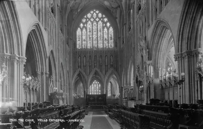 Framed Print : The Choir of Wells Cathedral Framed Print : The Choir of Wells Cathedral