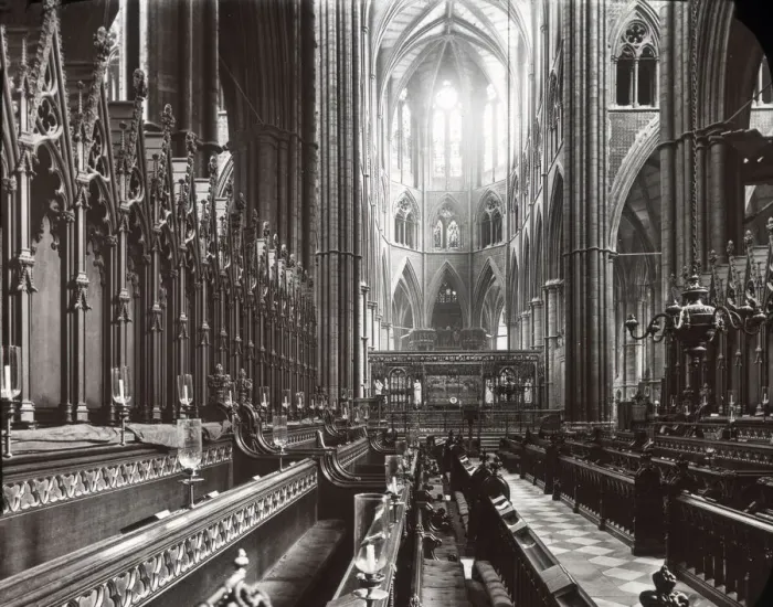 Framed Print : The Choir, Westminster Abbey, London