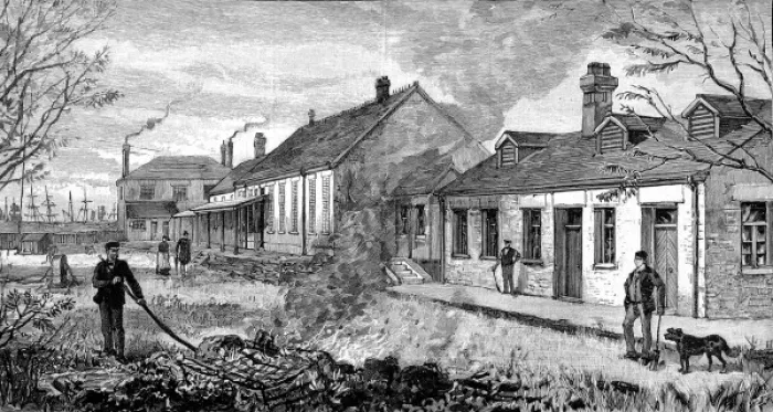 Framed Print : Cholera precautions in England Framed Print : Cholera precautions in England
