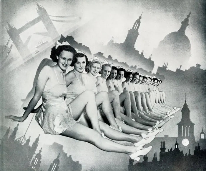 Framed Print : Chorus line at the London Palladium Framed Print : Chorus line at the London Palladium