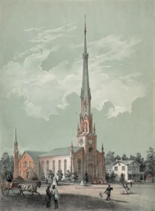 Framed Print : Christ Church, Germantown, Phila Framed Print : Christ Church, Germantown, Phila