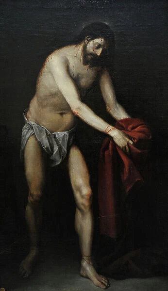 Christ collecting his vestments, ca. 1646, by Alonso Cano