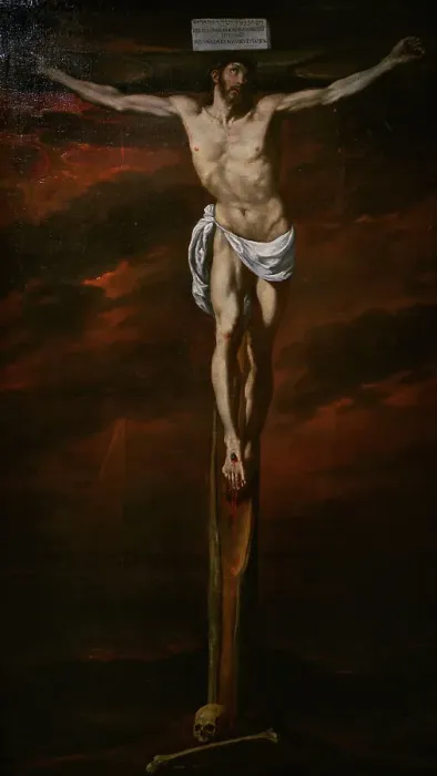 Framed Print : Christ Crucified, by Luis Tristan (1580-1624), ca.1620 Framed Print : Christ Crucified, by Luis Tristan (1580-1624), ca.1620