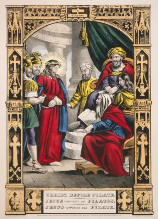 Framed Print : Christ before Pilate Framed Print : Christ before Pilate